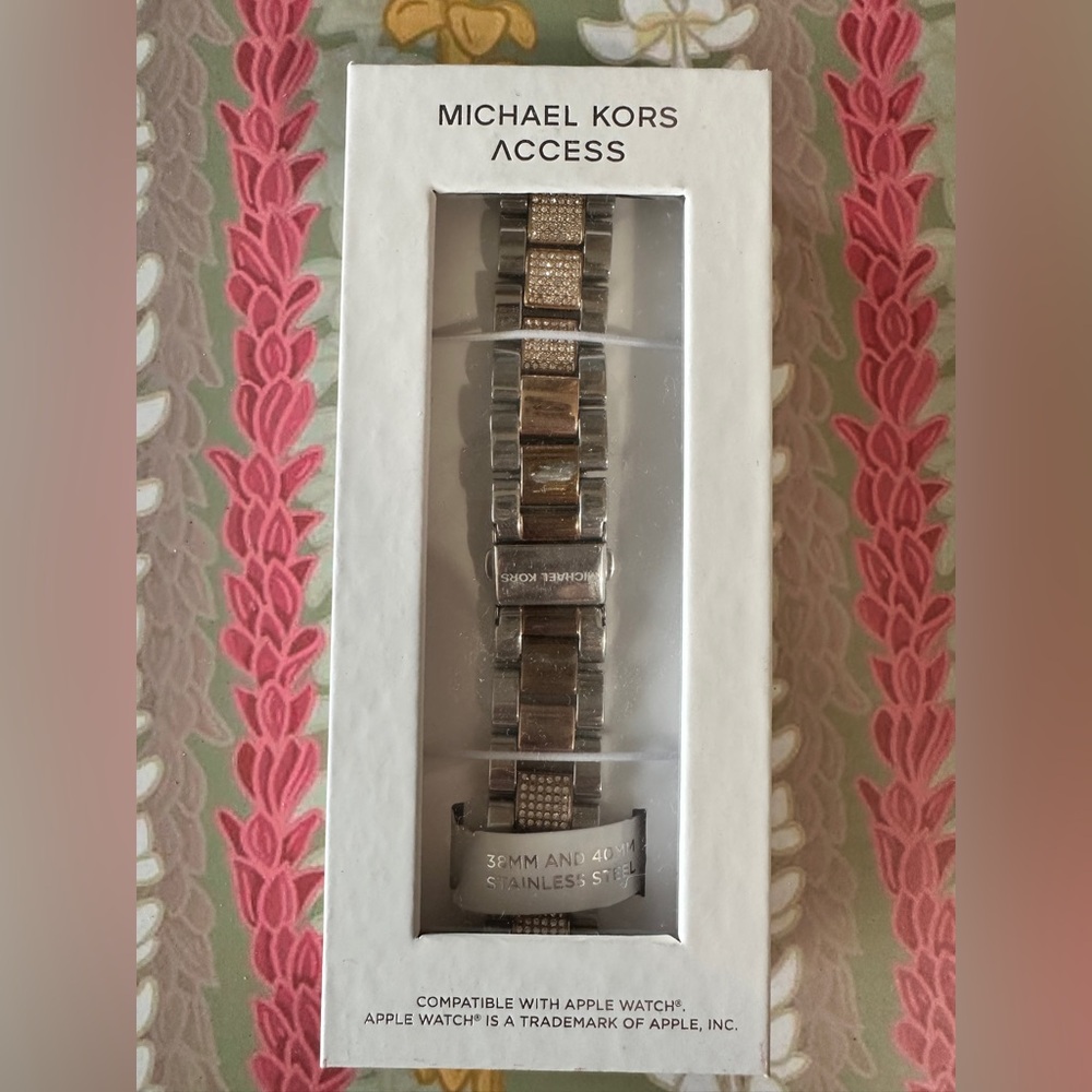 Michael Kors Access Stainless Steel AppleWatch Band